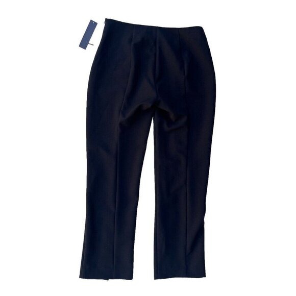 Supply & Demand Womens Black Slit Front Flat Ankle Pants Size 2 - Picture 13 of 16